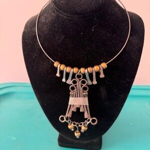 ONE OF A KIND VINTAGE HAND MADE NECKLACE